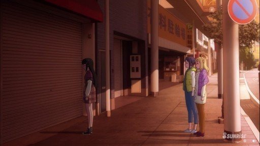 Daily scene on the arcade shopping street